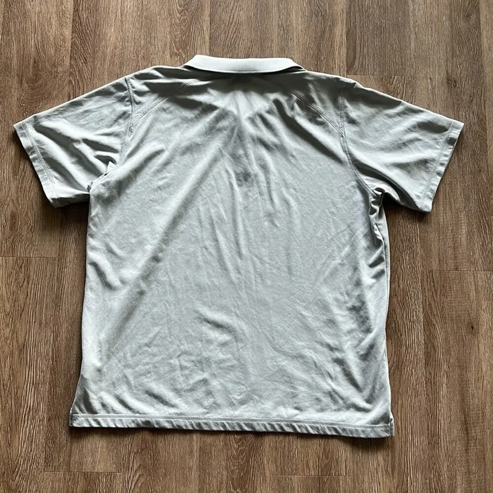 The North Face Men's Horizon Short Sleeve Polo‎ Light Grey Size XL